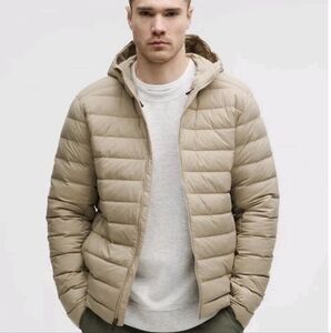 Lululemon Navigation Down Hooded Jacket Classic Sheer Oak